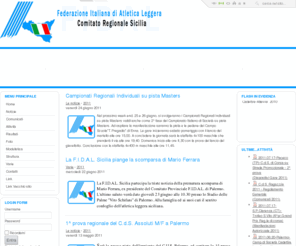 fidalsicilia.it: Fidal Sicilia - Comitato Regionale Federazione Italiana di Atletica Leggera - Home
Joomla - the dynamic portal engine and content management system