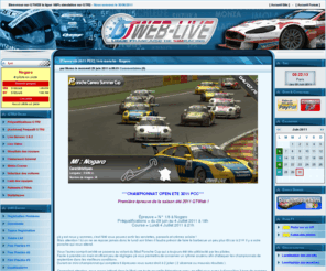 gtweb-live.com: Bienvenue sur GTWEB la ligue 100% simulation sur GTR2 - Ligue / Championnats et Endurances
GTWeb - Ligue française pour les passionnés de GTR2 et de jeux de courses de voitures