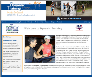 dynamic-training.net: Multisport Coaching: Running, Cycling, Triathlon : Martha Grinnell
Professional running, cycling, and multisport coaching for athletes of all abilities by Martha Grinnell