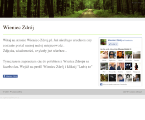 wieniec-zdroj.com: Wieniec Zdrój - wieniec-zdroj.pl
Strona naszej pięknej małej miejscowości. Zapraszam serdecznie