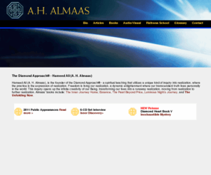 Ahalmaas.com: A.H. Almaas, Diamond Approach, Ridhwan School - Almaas Ahalmaas.com: A.H. Almaas, Diamond Approach, Ridhwan School - Almaas