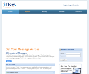 iflow-tech.com: IFLOW: Get Your Message Across
IFLOW: All About Messaging, for SMS texting, faxing, email campaigns