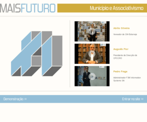 maisfuturo.org: 
Mais Futuro >  Município e Associativismo. O Portal das Colectividades dos Municípios!