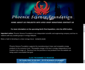 phoenixsciencefoundation.org: Phoenix Science Foundation
