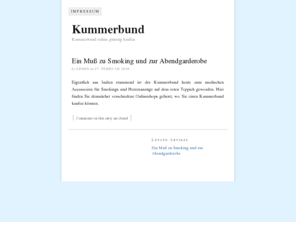 kummerbund.com: Kummerbund - Kummerbund online günstig kaufen
Kummerbund online günstig kaufen