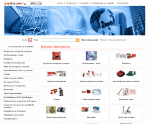 emergenciasprimerosauxilios.es: Material emergencia, Material emergencias, emergencias, primeros auxilios, material de rescate, camillas de rescate
Precios de Materiales de Emergencia, Producto emergencias, emergencia y primeros auxilios