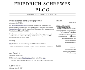 friedrich-schrewe.de: Friedrich Schrewes Blog
