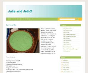 julieandjello.com: Julie and Jell-O
