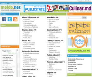 moldo.net: moldo.net - pagina de start a internetului moldovenesc
Directoriul internetului moldovenesc.