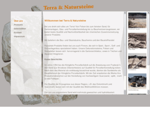 terra-natursteine.com: Über uns :: Terra & Natursteine :: Ivonne Hopetzki
Informationen über Terra & Natursteine Ivonne Hopetzki