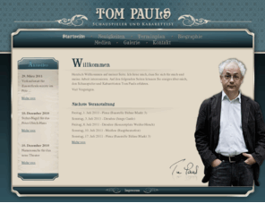 tompauls.de: Willkommen - Tom Pauls
Unsere Startseite