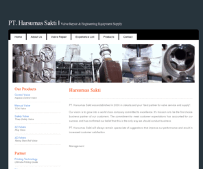 harsumas.com: Valve Repair | Valve Services
PT. Harsumas Sakti is primarily engaged in valve repair and trading activities in industrial process plants in Indonesia