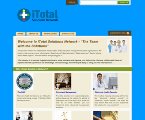 itotalsolutionsnetwork.com: Welcome to the iTotal Solutions Network
