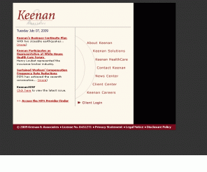 keenanassoc.com: Keenan & Associates - Welcome
We provide employee benefits, workers' compensation and property & liability consulting and brokerage services to California school districts and healthcare organizations.