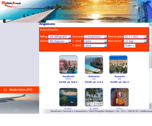 reiseareal.com: Willkommen im ReiseAreal
Wir sind Ihr Spezialist für  Urlaubsreisen