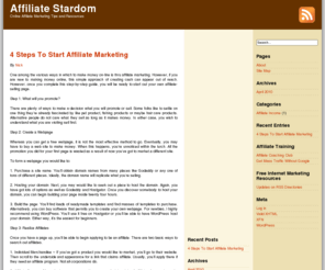 affiliatestardom.com: Affiliate Stardom
Affiliate Secrets, the best affiliate programs and tools
