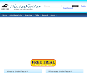 iswimfaster.com: iSwimFaster - software for swimmers and coaches
iSwimFaster is online training software for swimmers and coaches.