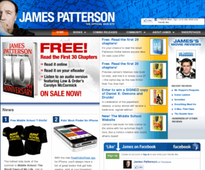 jamespatterson.com: Home | The Official James Patterson Website
