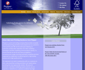 proofing.co.uk: Printing, Direct Mail, Litho Printing, Mailshot and Mailing House Services from Pepper
Printing and direct mail services from Pepper, fully integrated commercial printing, print production and mailing house solutions from print to post.