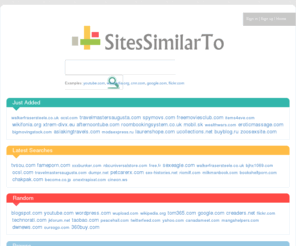 sitessimilarto.com: SitesSimilarTo.com
sitessimilarto