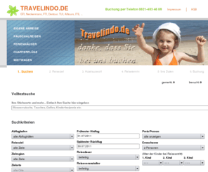 travelindo.de: Lastminute bei Travelindo vergleichen
Travelindo - Lastminute , Pauschalreisen, Ferienhäuser,