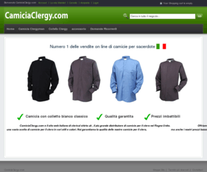 camiciaclergy.com: Camicia clergyman | Camicia clergy | Camicia per sacerdote | Camicia clericali
Numero 1 delle vendite on line di camicie per sacerdote