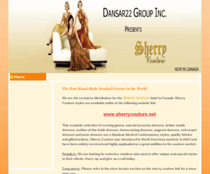 dansar22.com: Home - DANSAR22 Group - Sherry Couture Styles
Sherry Couture Exclusive Distributors in Canada