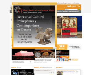 inah.gob.mx: Bienvenidos al INAH
Sitio oficial del Instituto Nacional de Antropología e Historia