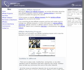 rewardspoker.com: DarkBlue Affiliate Network
Darkblue is a free affiliate program.