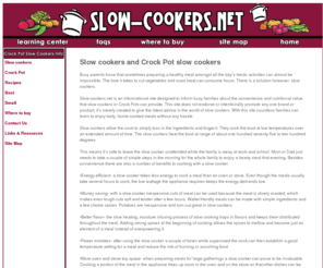 slow-cookers.net: Slow cookers
Slow cookers - Your source for information on Slow cookers and Crock Pot slow cookers, including where to buy, frequently asked questions, and full articles.