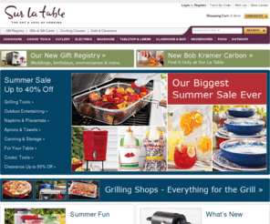 surlatanle.com: Cookware, Cutlery, Dinnerware, Bakeware | Sur La Table
Shop Sur La Table for the finest cookware, dinnerware, cutlery, kitchen electrics, bakeware and more. Our cooking class program is one of the largest in the nation.