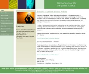 ascensionoftheheart.com: Reiki Classes, Desirae Bloom, Desiree, Phoenix, Crystal, Reconnective, Ascension of the heart
I am a Karuna/Reiki Master, Reconnective Healing Practitioner, and Munay-ki Shaman. At the beginning of your session, I quiet myself and focus on your healing and your healing only. In my office, it is all about you. See my Special! Serving globally!