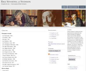 emileverhaeren.com: Emile Verhaeren, le Visionnaire
