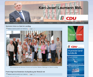 karl-josef-laumann.de: Startseite - Karl-Josef Laumann MdL
Homepage von Minister Karl-Josef Laumann MdL