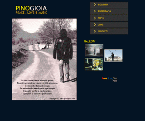 pinogioia.com: Pino Gioia - Peace Love & Music
