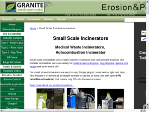 portableincinerators.com: Small Scale Incinerators, Portable Incinerator, Medical Waste Incineration
Small scale incinerators for clean, EPA compliant destruction of trash, medical and oily waste. Portable barrel burner technology.