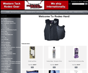 rodeohard.com: Horse Tack, Roping Supplies, Rodeo Gear, chaps, spurs, reins, equestrian, saddlery, headstall,
Rodeo Hard is an online horse tack store specializing in both rodeo gear and Western horse tack, including Western saddles, reins, bridles, horse bits, saddle pads, rodeo gear and more.  We also carry the complete line of Cactus and Pro Equine products for all our rodeo athletes. 