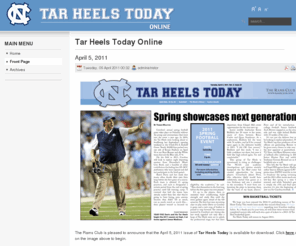 tarheelstodayonline.com: Tar Heels Today Online
Joomla! - the dynamic portal engine and content management system