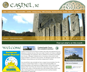 cashel.ie: Cashel - tourist attractions - rock of Cashel - heritage town - tipperary ireland - holidays - places to see
Rock of Cashel is the most visited Heritage site in Ireland. Cashel is located in Tipperary and boasts some of the finest tourist  attractions in Ireland.