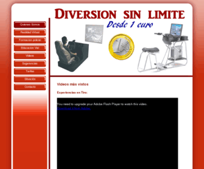 diversionsinlimite.es: Quienes Somos - Diversion Sin Limite
Diversion sin limite desde SOLO 1€