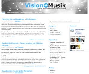 vision-musik.net: Blog für die Musikbranche | vision-musik.net | Von der Musikbranche für die Musikbranche
