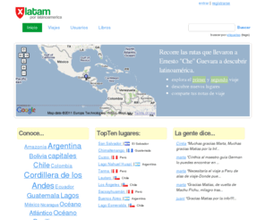 xlatam.com.ar: Descubrí Latinoamérica - fotos, mapas, comentarios, libros, videos | xlatam
Recorre las rutas que llevaron a Ernesto Che Guevara a descubrir latinoamérica.