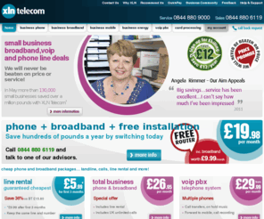 xlntelecom.com: Cheap UK Small Business Broadband & Phone Packages At XLN Telecom
XLN Telecom provide cheap broadband and phone packages to UK small business. We will never be beaten on price!