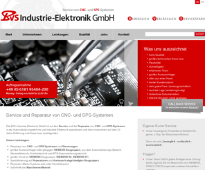 bvs-cnc.info: Service und Reparatur von CNC und SPS Systemen - BVS Industrie-Elektronik GmbH
Kompetenz im Bereich Service und Reparatur für CNC- und SPS-Systeme.