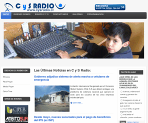 cysradio.cl: Las Últimas Noticias en C y S Radio:
C y S Radio Dalcahue, Chiloé 96.3 Fm - La Buena Radio