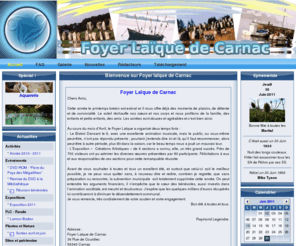 foyerlaique-carnac.info: Foyer Laïque Carnac
Association, Foyer Laïque de Carnac - Association Carnac. Activités culturelles, loisirs, sports, bibliothèque, activités récréatives.