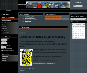hparrangemang.com: Innebandysidan
Joomla - the dynamic portal engine and content management system