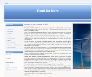 realtnamara.net: .: Realt Na Mara :.
A site dedicated to the Realt Na Mara statue over looking Dublin bay at the end of the bull wall.
