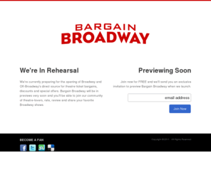 broadwaydeal.net: Bargain Broadway | Find the Hottest Discount Broadway Tickets, Cheap Broadway Tickets and more!
Find Discount Broadway tickets for New York's musicals and plays. Save big with cheap Broadway show tickets and Off-Broadway bargains.