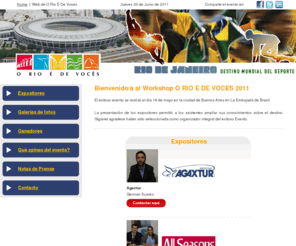 orioedevoces.com: WORKSHOP O RIO É DE VOCÊS
